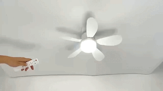 Ventilateur de plafond avec éclairage LED - 3 couleurs