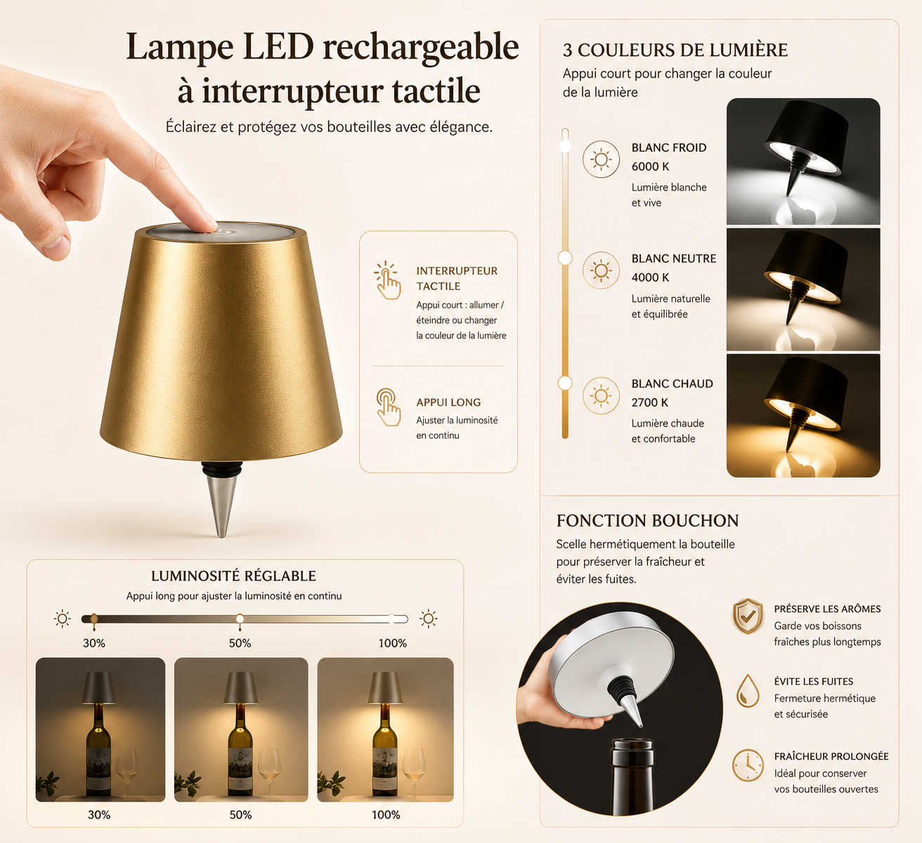 Bouteille Lumineuse