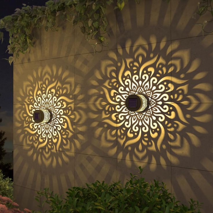 Projecteur de mandalas à énergie solaire