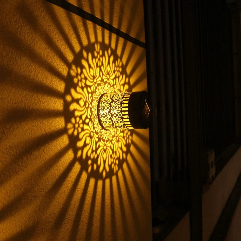 Projecteur de mandalas à énergie solaire