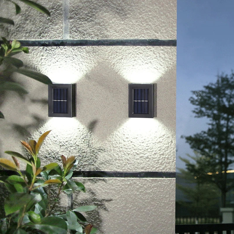 Applique murale LED à énergie solaire
