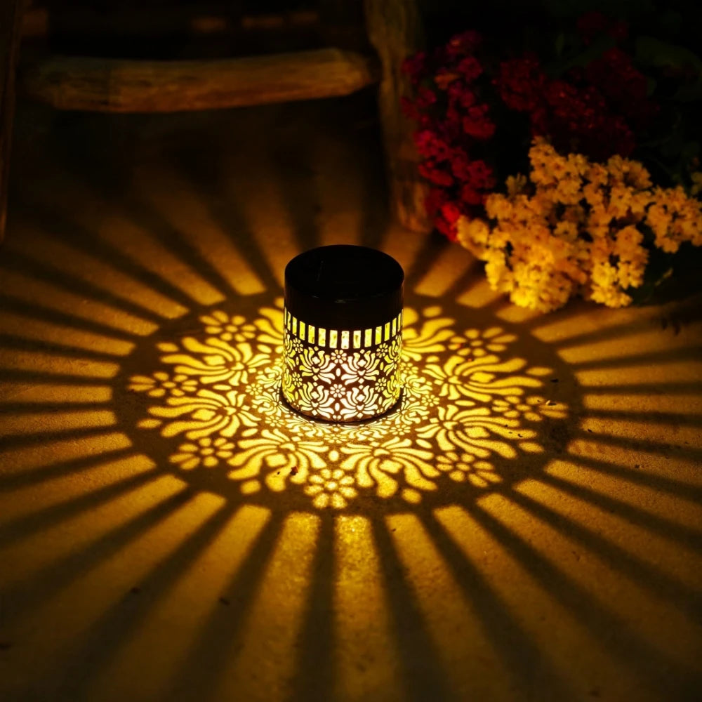 Projecteur de mandalas à énergie solaire